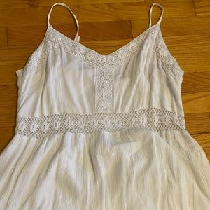 White lace dress